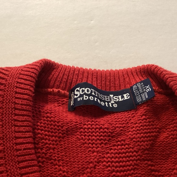 SCOTTISH ISLE by Bernese, MEN’S GOLF SWEATER VEST SIZE 3XL - Picture 3 of 10